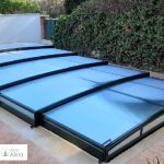 Abri Télescopique Extra Bas Tapia H20 - Spécial spa de nage 4m