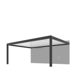 Pergola Bioclimatique Adossée SUMMER Motorisée 6x3,5m